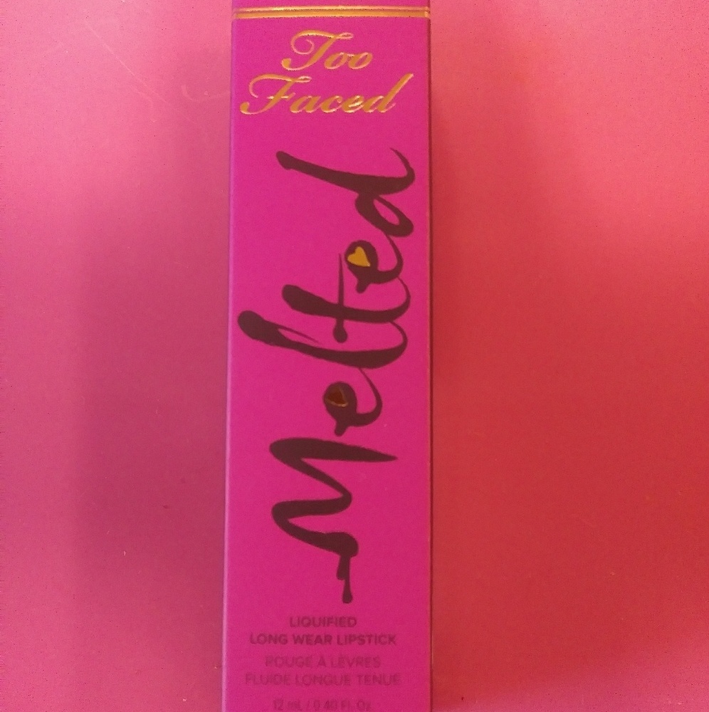 Two Faced Melted RAINBOW matte lipstick